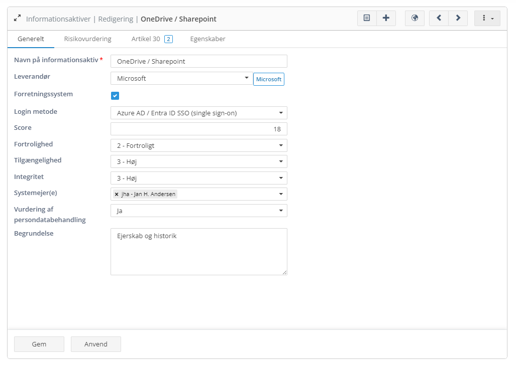 Informationsaktiv_OneDriveSharepoint